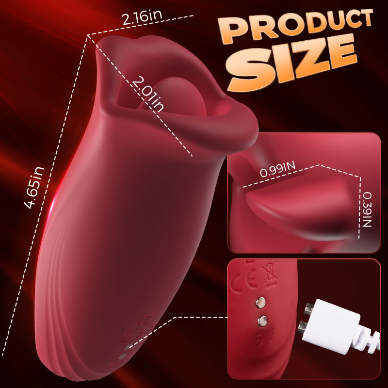 10 Biting 10 Vibrating Modes Stimulate Nipple Clitoral Women Vibrator - ThenLover
