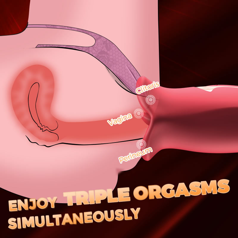 10 Biting 10 Vibrating Modes Stimulate Nipple Clitoral Women Vibrator - ThenLover