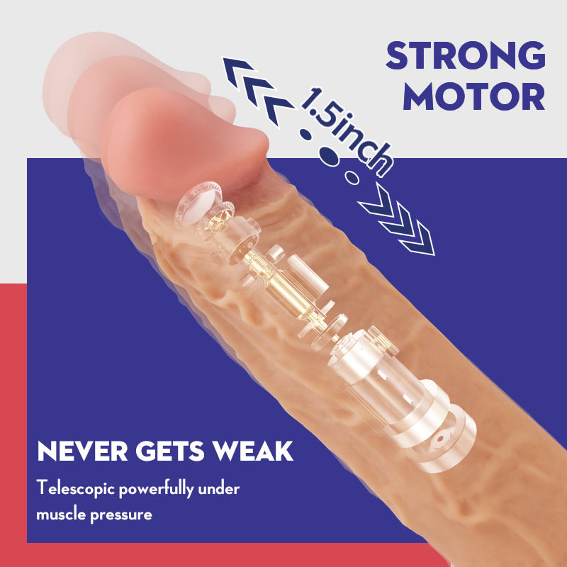 3 Functions Multiple Combination Lifelike Dildo - ThenLover