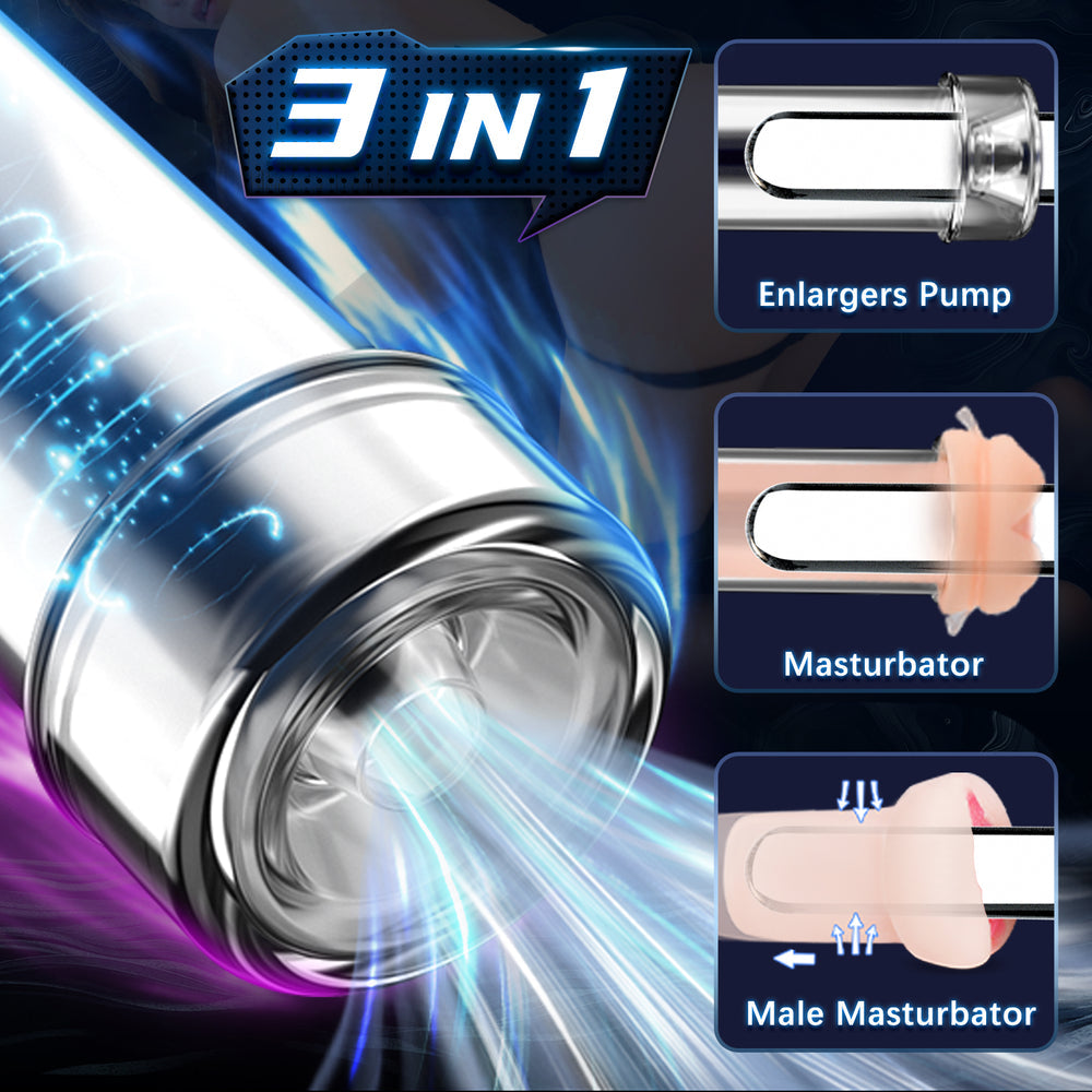 3 in 1 Penis Enlargement Pump