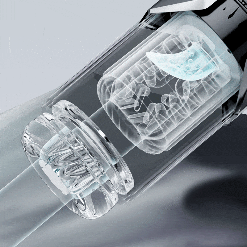 7 Vacuum Sucking for Oral Sex LCD Display Masturbator Sex Toys For Men