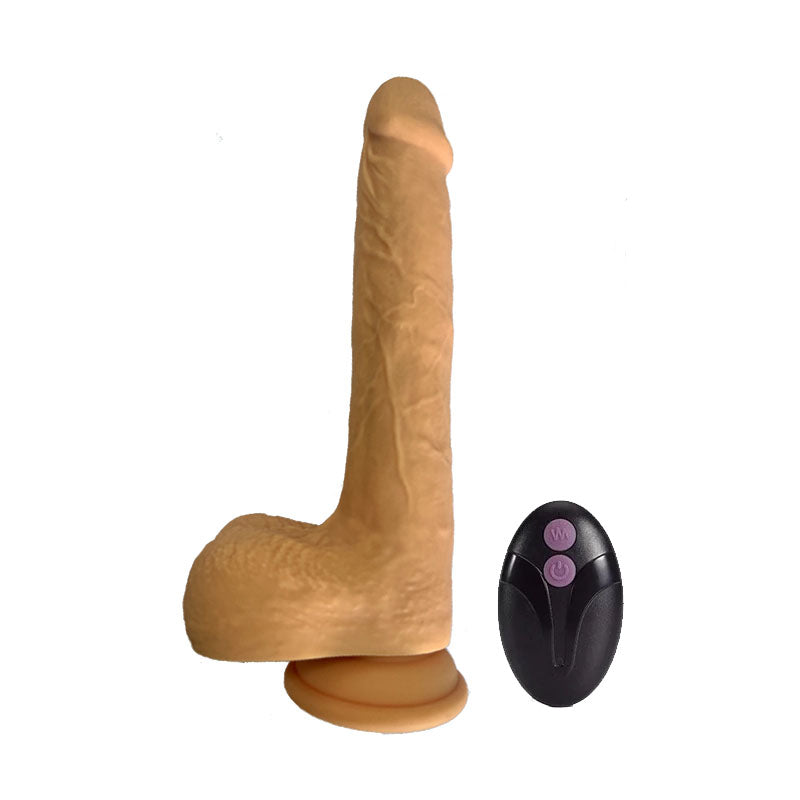 8 Inch Vibration Rotation Thrusting Realistic Dildo