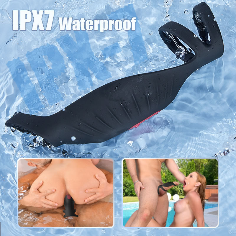 9 Vibrating Efficient Cock Ring