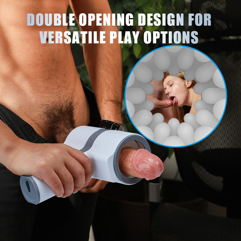 Automatic 5 Telescopic Rotation 7 Vibrations Handheld Male Masturbation Cup