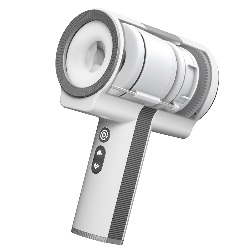 Automatic 5 Telescopic Rotation 7 Vibrations Handheld Male Masturbation Cup