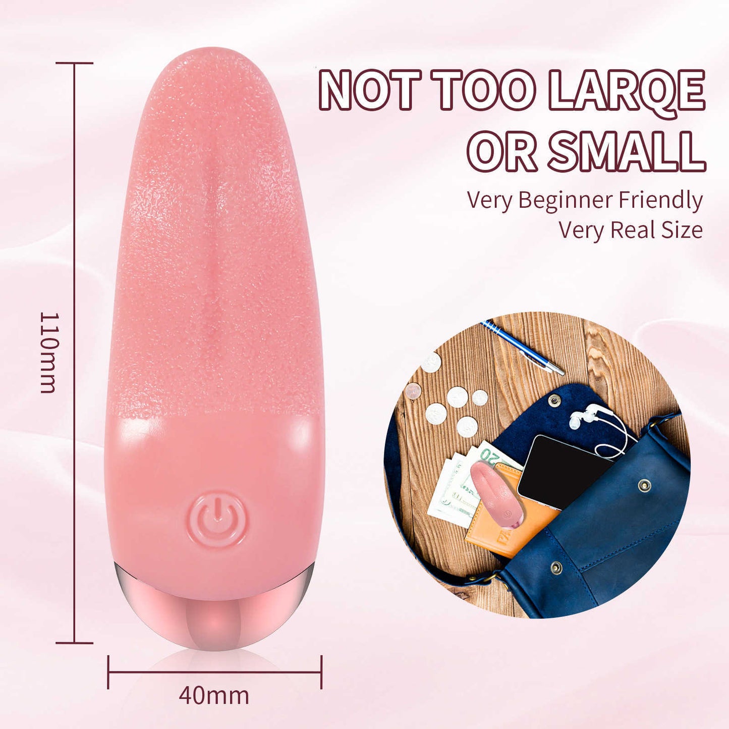 Clit Licking Tongue Vibrator with G Spot Stimulator