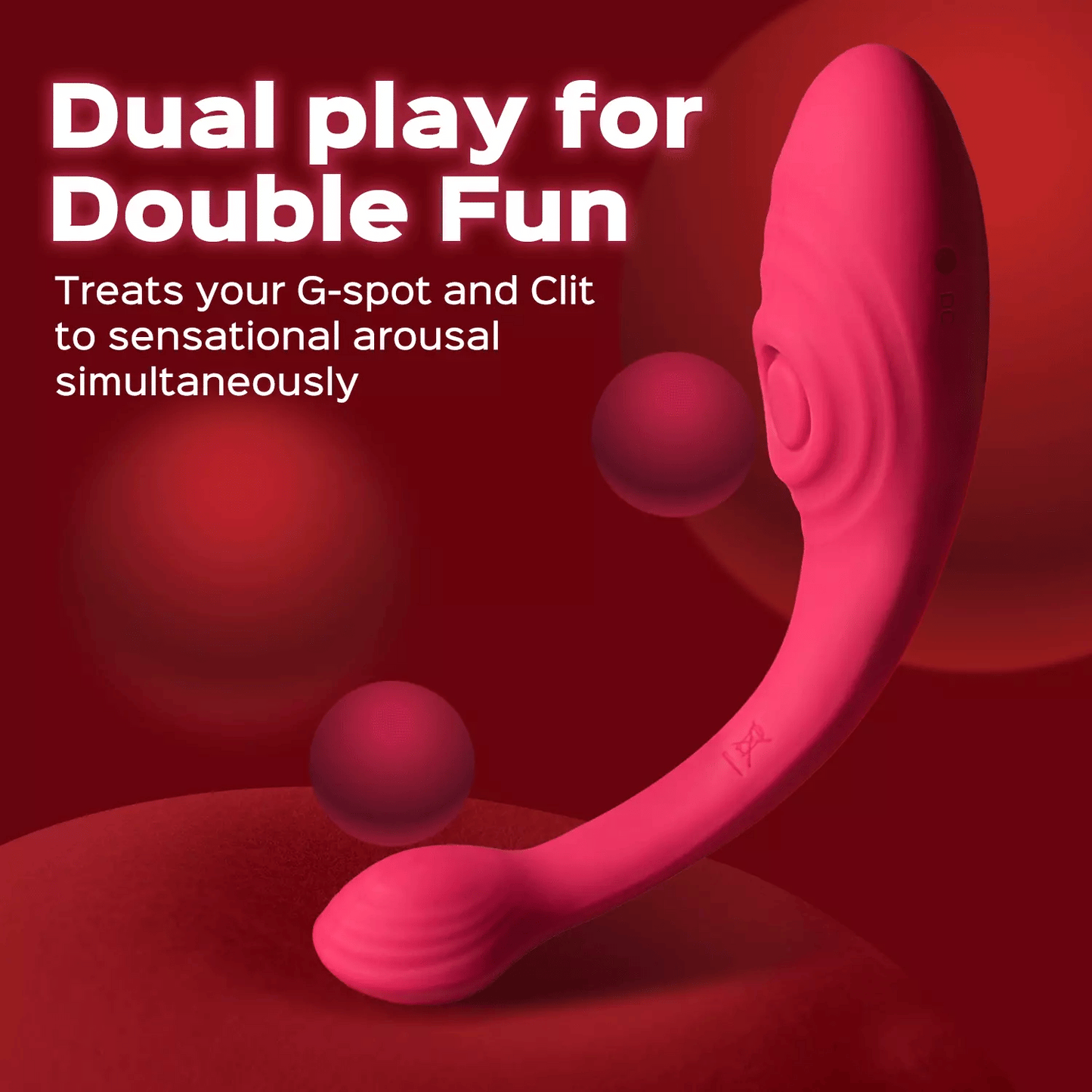 Clit and G spot Stimulator Couple Vibrator