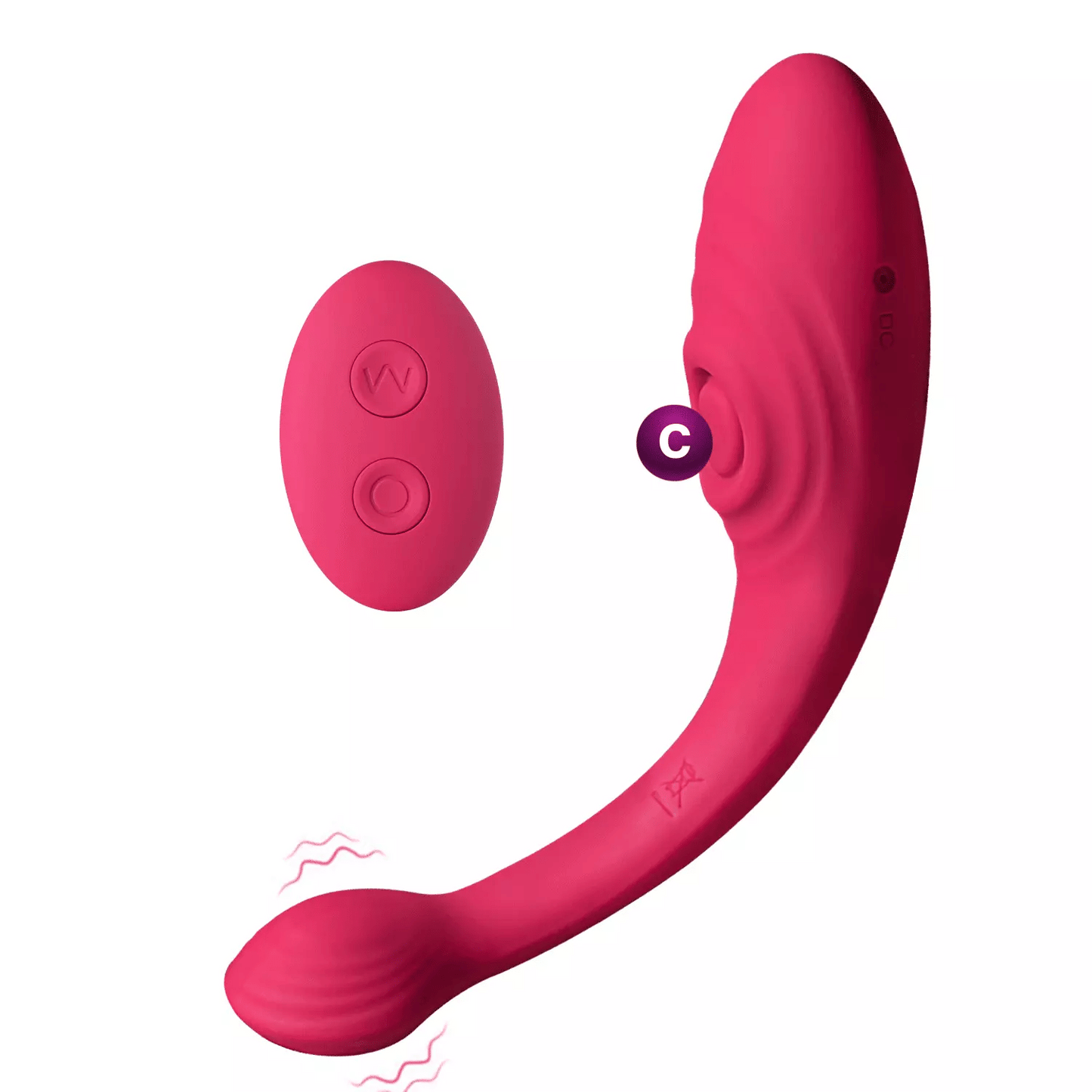 Clit and G spot Stimulator Couple Vibrator