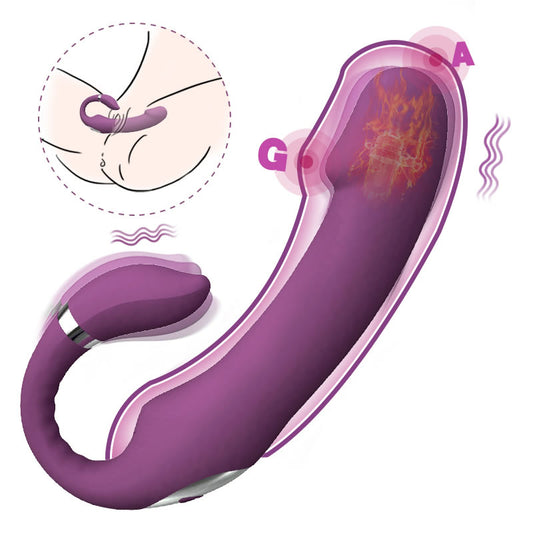 G-spot Double-headed Stimulates Massage Vibrator - ThenLover