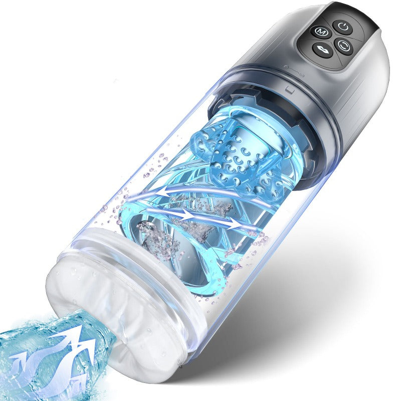 2 in 1 Penis Pump Enlargement Training Male Masturbator