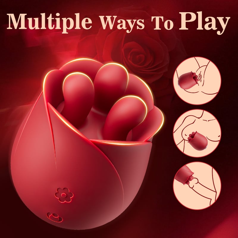 Vibrating Rotating Clit Vibrator For Full Body Pleasure