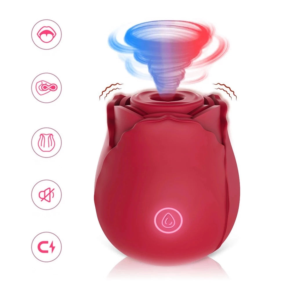 Rose Toy Vibrator for Women.