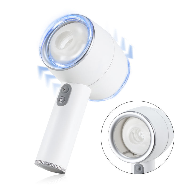 Automatic 3 Frequency Telescopic Handheld Male Masturbator.