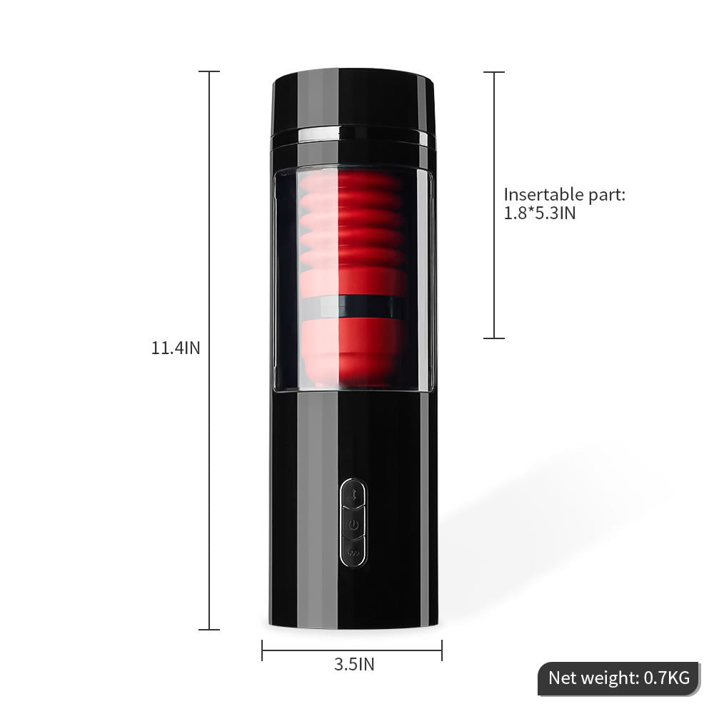 7 Vibrations & 7 Thrusts Automatic Masturbation Cup.
