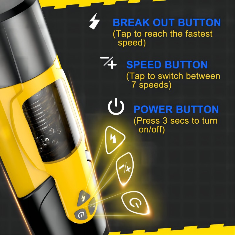 Automatic Male Thrusting Rotating Masturbators Cup