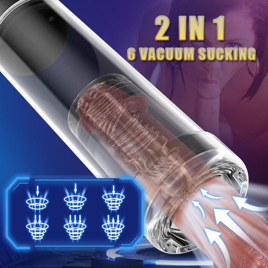 Electric 6 Suction Vacuum Penis Pump