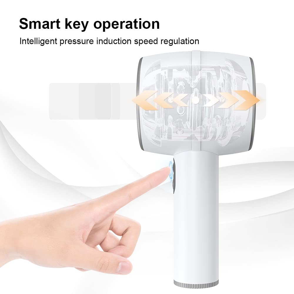 Automatic 3 Frequency Telescopic Handheld Male Masturbator.
