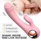 10 Frequency Heating Rabbit Vibrator & Clit Stimulation - ThenLover