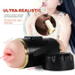 2-in-1 Male Masturbator with 10 Vibration Modes & Dual-Texture Sleeve