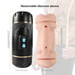 2-in-1 Male Masturbator with 10 Vibration Modes & Dual-Texture Sleeve