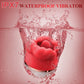 3 Suctions 5 Vibrations Tongue Licking Vibrator Nipple Clitoral Stimulator