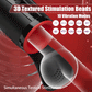 3 Rotating 5 Sucking 10 Vibrating Male Masturbator for Glans Training