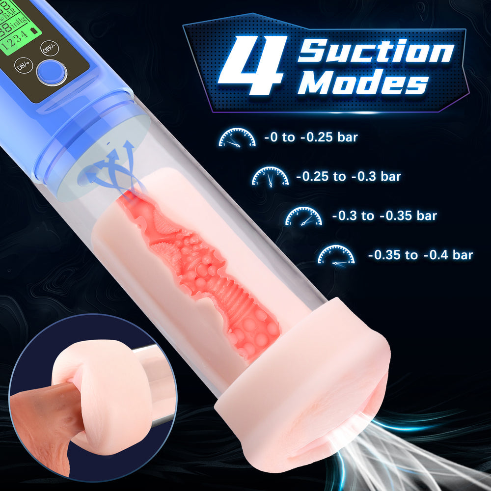 3 in 1 Penis Enlargement Pump-4 suction modes