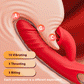 4-in-1 Thrusting & Vibrating Massager with G-Spot and Clitoral Stimulation