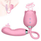 10 Sucking 10 Vibration Modes G Spot Rose Toy Clitoral Vibrator