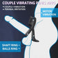 7-Mode Vibration Stimulating Tongue Double Cock Ring for Couple - ThenLover