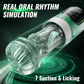 5-in-1 Automatic Masturbator with 7 Thrusting, Rotation, Suction, Vibration & Licking Modes