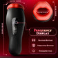 9 Vibrations 4 Suctions Clamping Suction Oral Simulation Male Masturbator