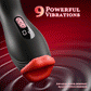 9 Vibrations 4 Suctions Clamping Suction Oral Simulation Male Masturbator