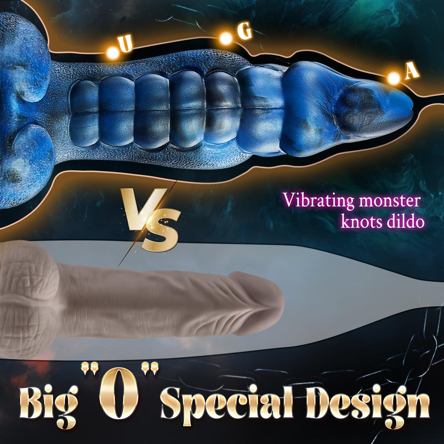 9.5" Automatic Thrusting & Vibrating Realistic Thick Heated Dildo