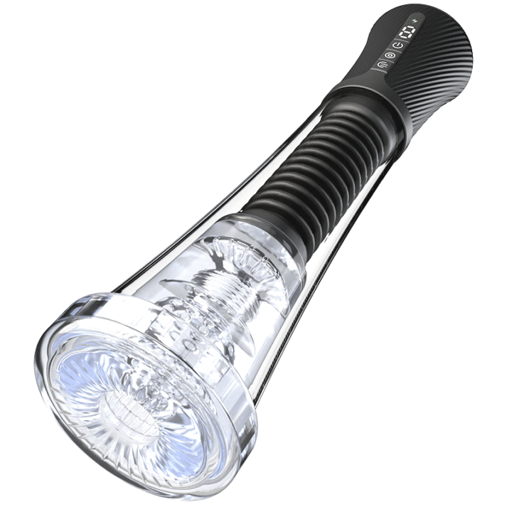 9 Vibration 5 Suction Male Masturbator Penis Pump Glans Trainer with App Control