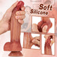 8.66 Inch 9 Vibrating 3 Thrusting Swinging Heating Lifelike Dildo