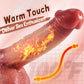 8.66 Inch 9 Vibrating 3 Thrusting Swinging Heating Lifelike Dildo