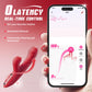 App-Controlled Vibrator with 7 Thrusting, 10 Vibration &  5 Tongue Motion for G-Spot & Clitoral Stimulation