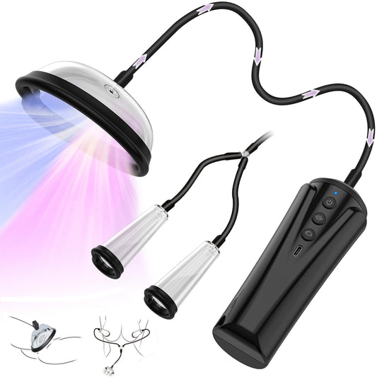 Automatic Vacuum Vagina Pump Nipple Pussy Sucker Clitoral Stimulation