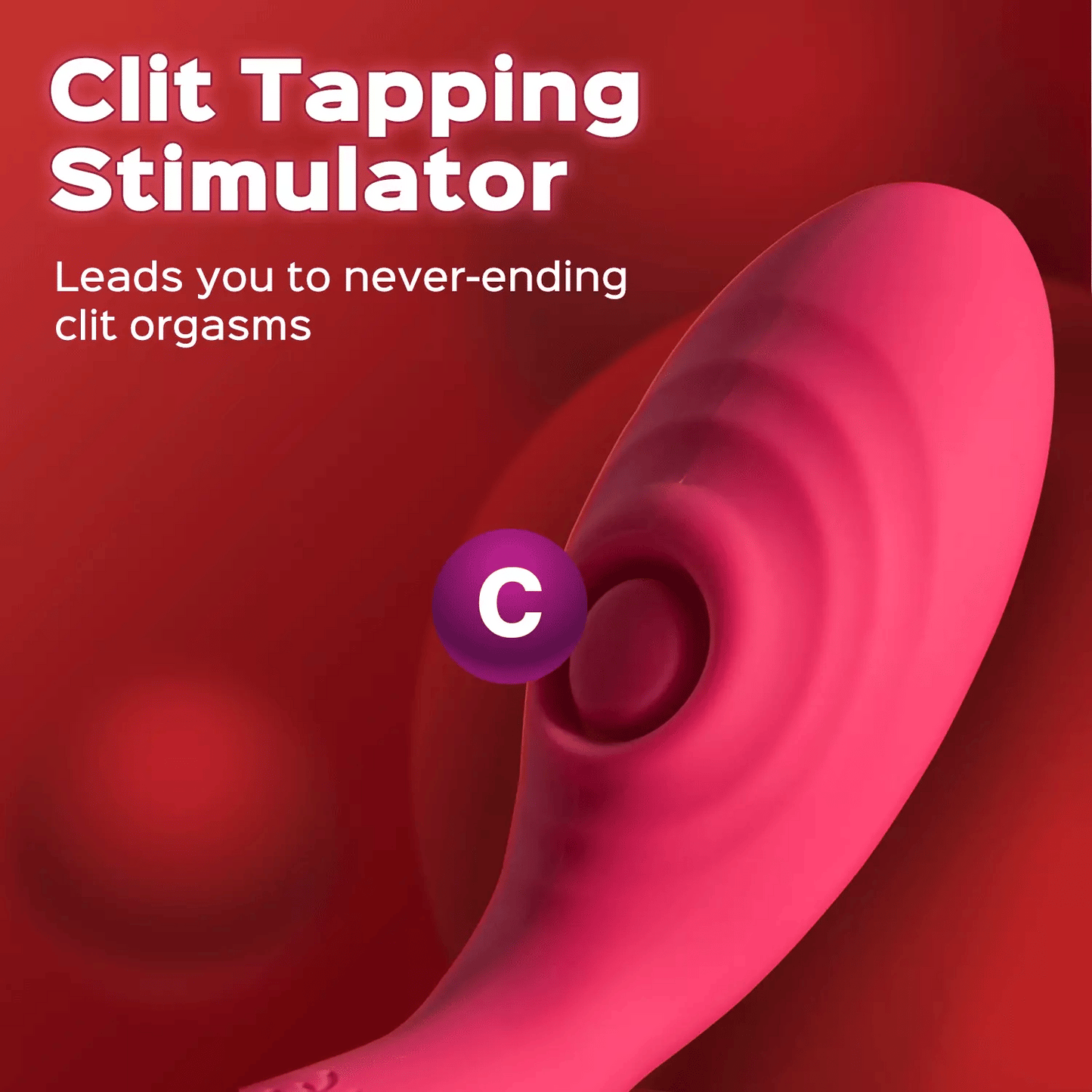 Clit and G spot Stimulator Couple Vibrator