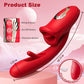 Mouth Shaped Biting G Spot Stimulator with Vibration & Flapping