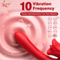 Mouth Shaped Biting G Spot Stimulator with Vibration & Flapping