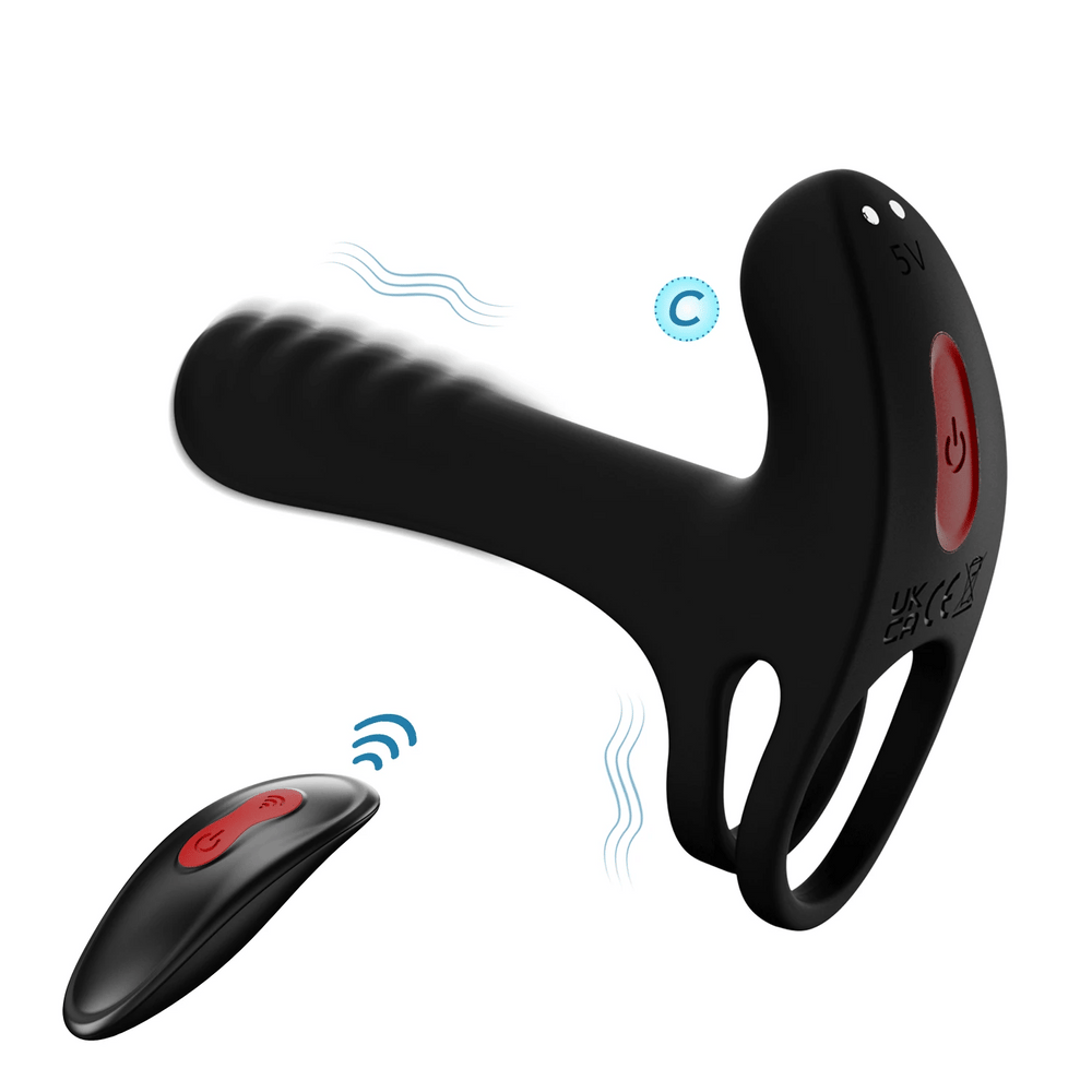 Remote Insertable Vibrating Cock Ring