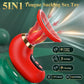 Rose Vibrator with LCD Display, 3 Suction Modes & 9 Tongue Motions for Clitoral & G-Spot Stimulation