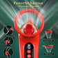 Rose Vibrator with LCD Display, 3 Suction Modes & 9 Tongue Motions for Clitoral & G-Spot Stimulation