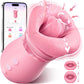 Pink silicone product with smartphone app interface on a white background