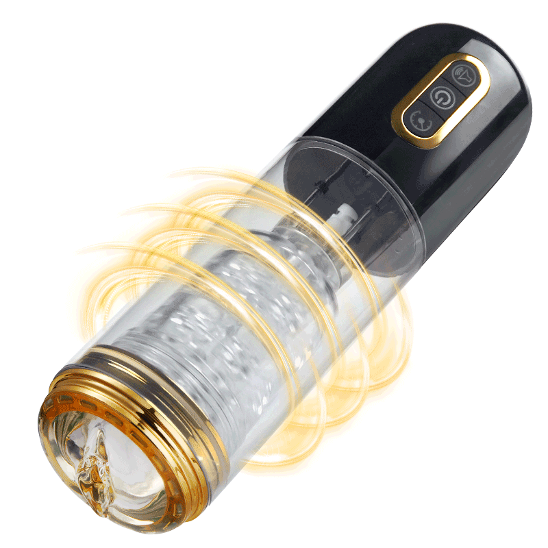 Thenlover.com: 10 Telescopic Rotation 10 Suction Male Masturbation