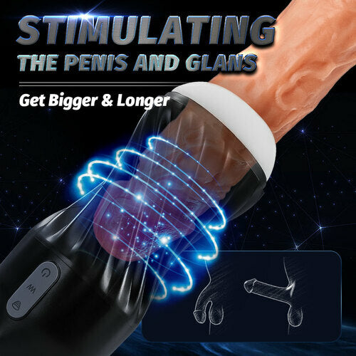 5 Vacuum Sucking 7 Vibration Modes Automatic Male Masturbation Cup