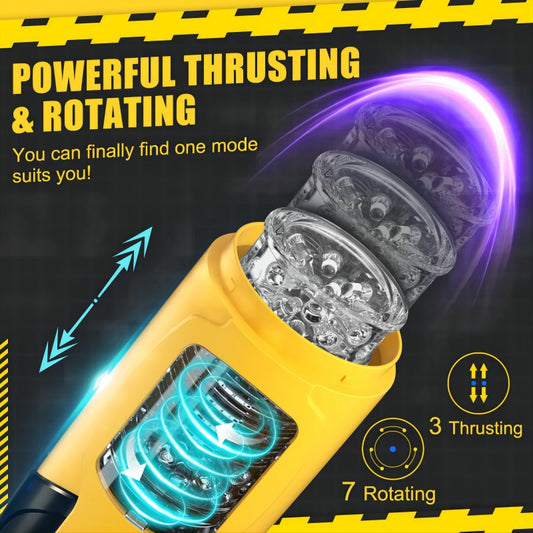 Automatic Male Thrusting Rotating Masturbators Cup