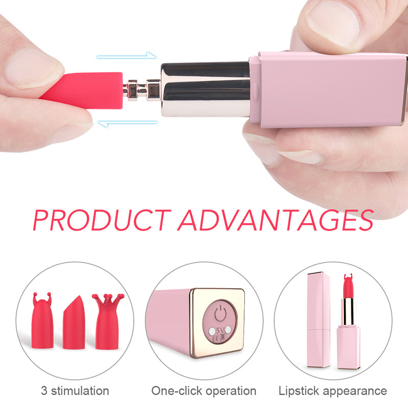 Lipstick Vibrator G-spot Massager.